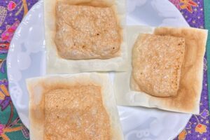 シューマイの皮とスライスチーズで…
