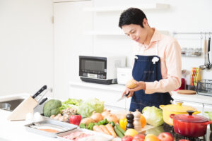 夫が作ってくれたご飯が美味しい😍✨