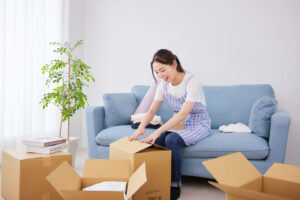 引越し準備、着々と進んでおります👍